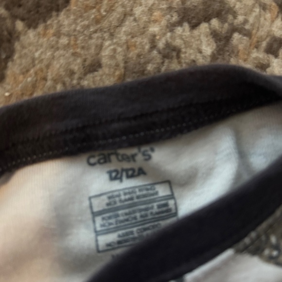 Carter's Black and White Pajama Set - Picture 4 of 4